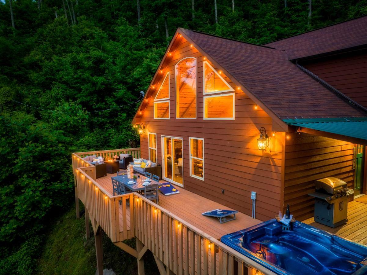 Mountainside - New Luxury Cabin-Fire Table-Hot Tub-3 Pools-Ps5-Bears Gatlinburg Esterno foto